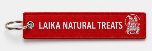 Laika Flight Tag Keychain