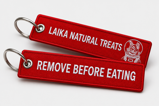 Laika Flight Tag Keychain