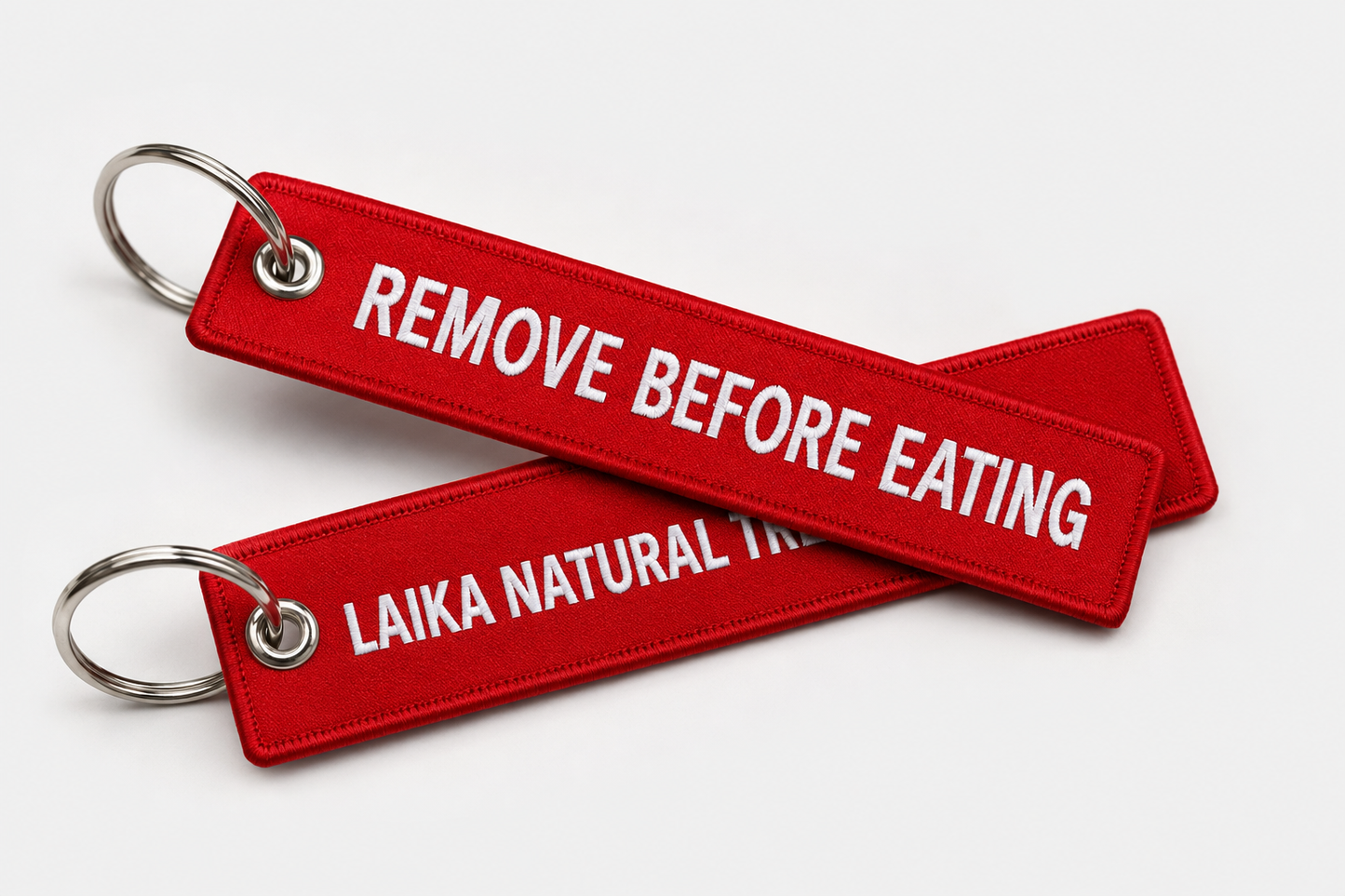 Laika Flight Tag Keychain